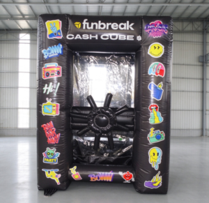 Inflatable Cash Cube Booth 