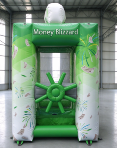 Inflatable Money Grab Machine