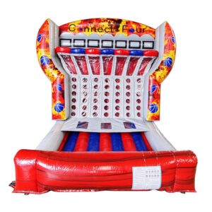 Inflatable Connect Four Basketball Game