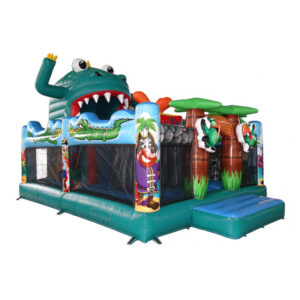 Inflatable Crocodile Pirate Playground