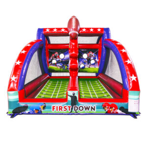 First Down Inflatable Football Toss Game