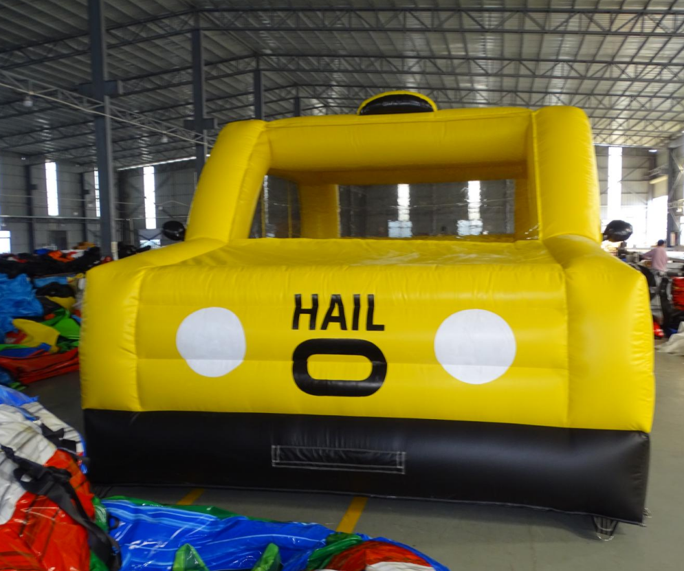 Inflatable Taxi Bounce House - Imagen 3