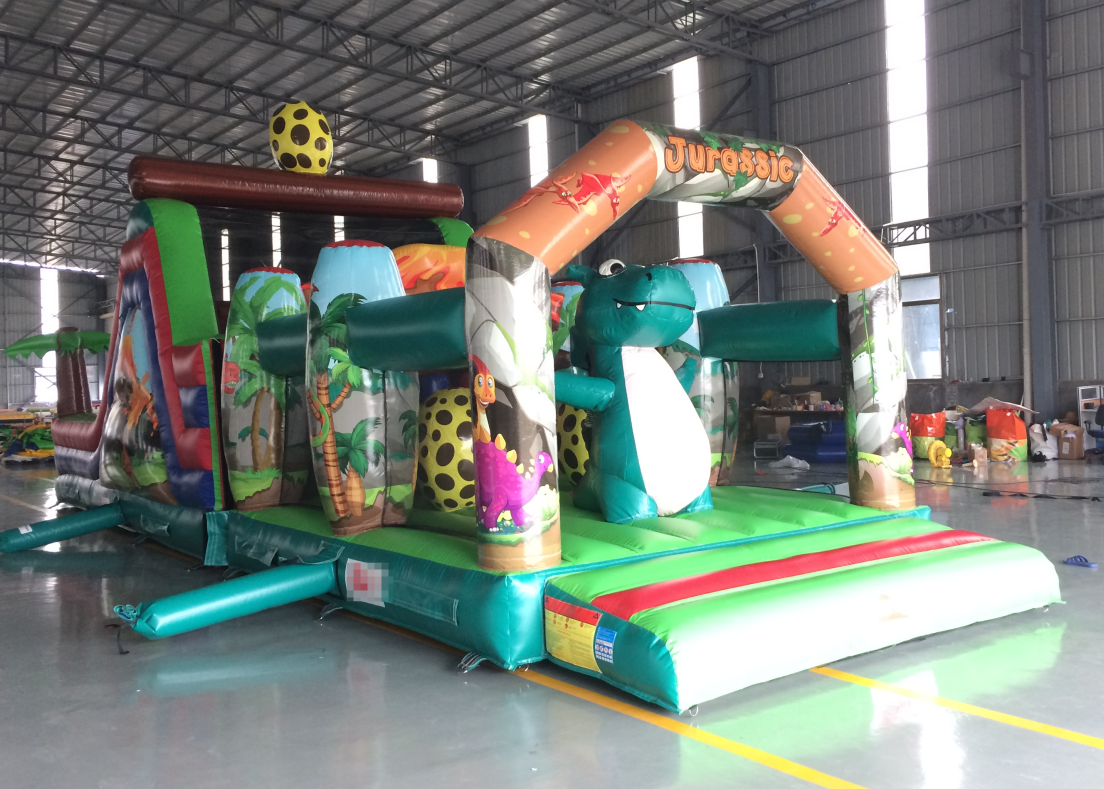 Jurassic Dinosaur Inflatable Obstacle Course - Image 2
