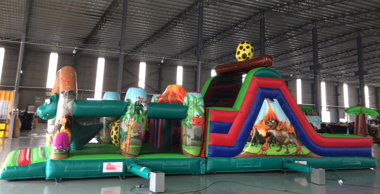 Jurassic Dinosaur Inflatable Obstacle Course - Image 3