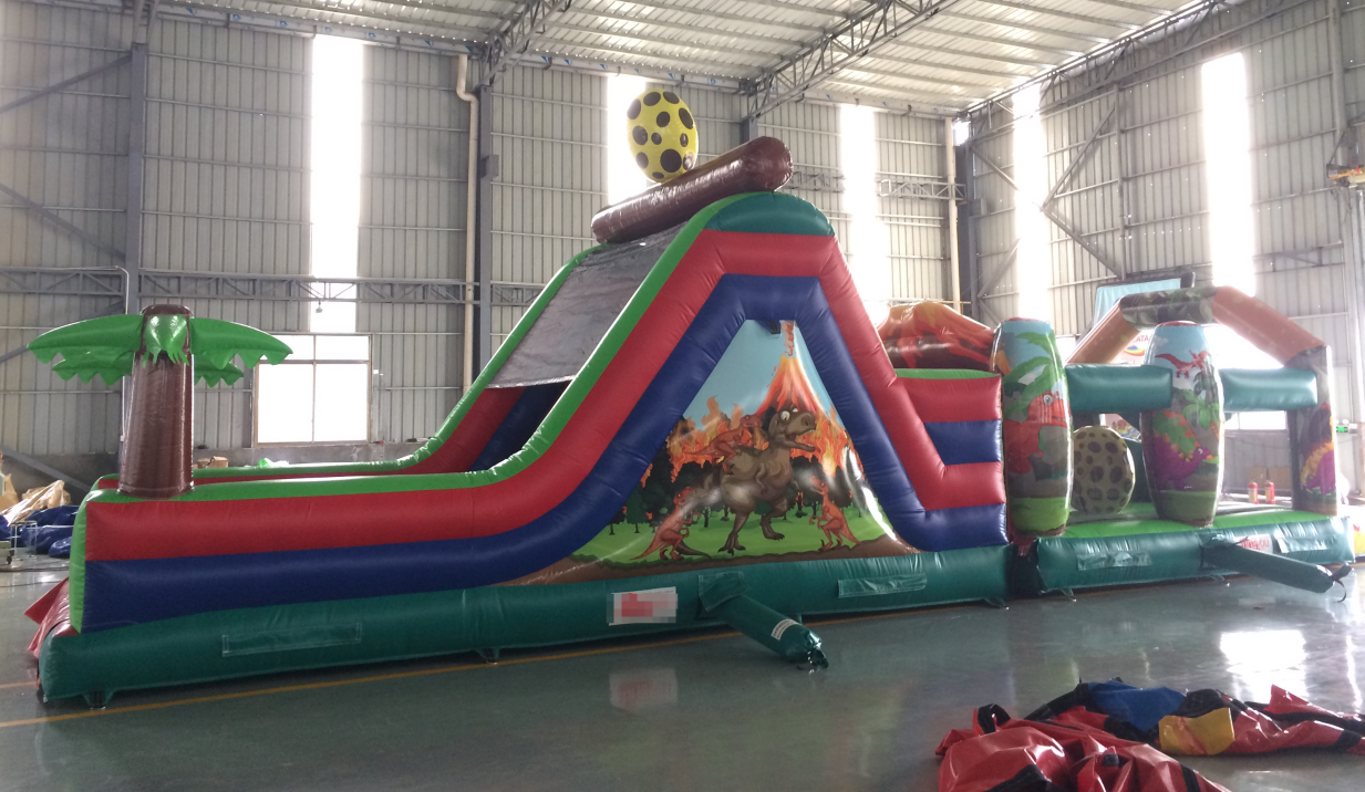 Jurassic Dinosaur Inflatable Obstacle Course - Image 4
