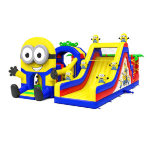 Cartoon Minions Theme Inflatable Playground Fun City