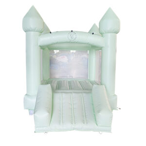 Pastel Mini Bounce House with Slide