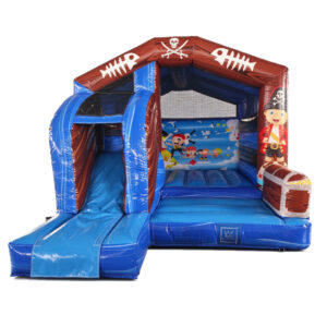 Pirate Inflatable Combo with Slide
