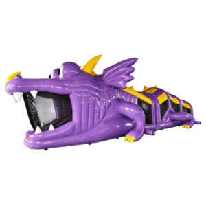 50ft Purple Dragon Inflatable Obstacle Course